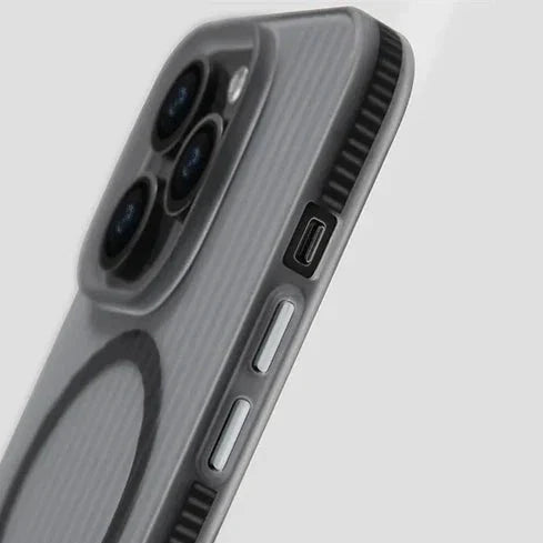 Flex Matt Corrugated Textured Magsafe Case For Iphone