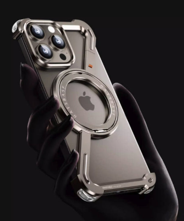 iphone Z Shape Aluminum Alloy 360° Rotation Metal Holder Cover