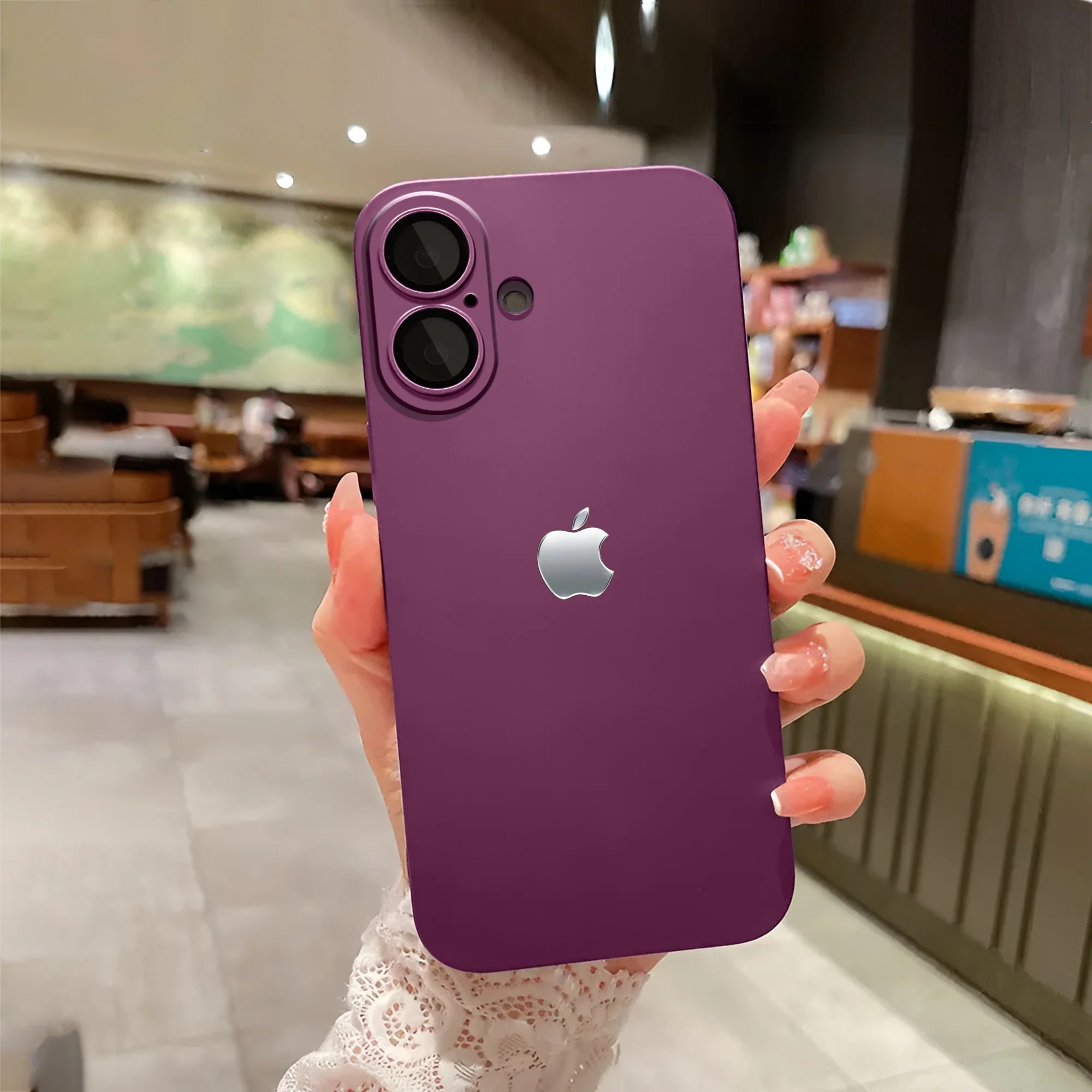 All Model Cover-Premium PC Matte with Shine Logo with Camera Protection