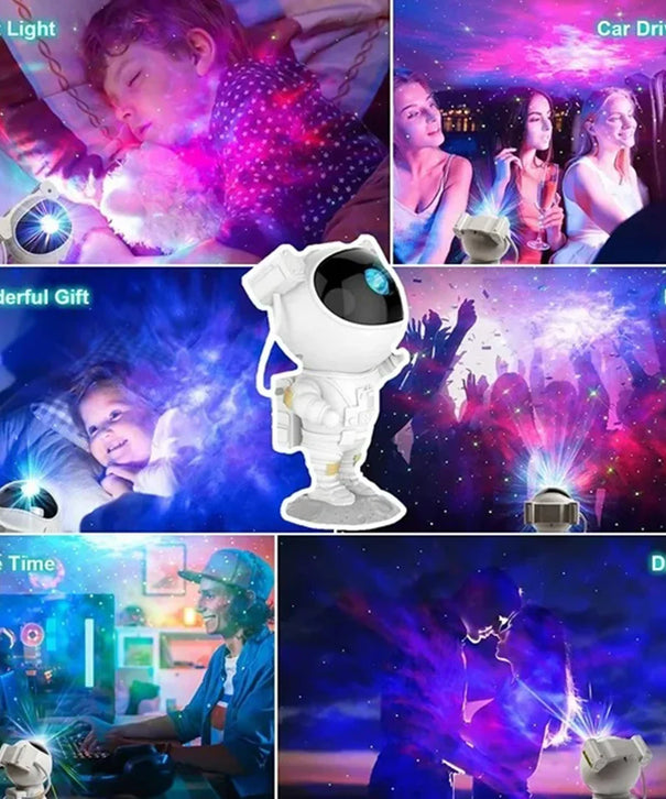 Astronaut Galaxy Projector Light