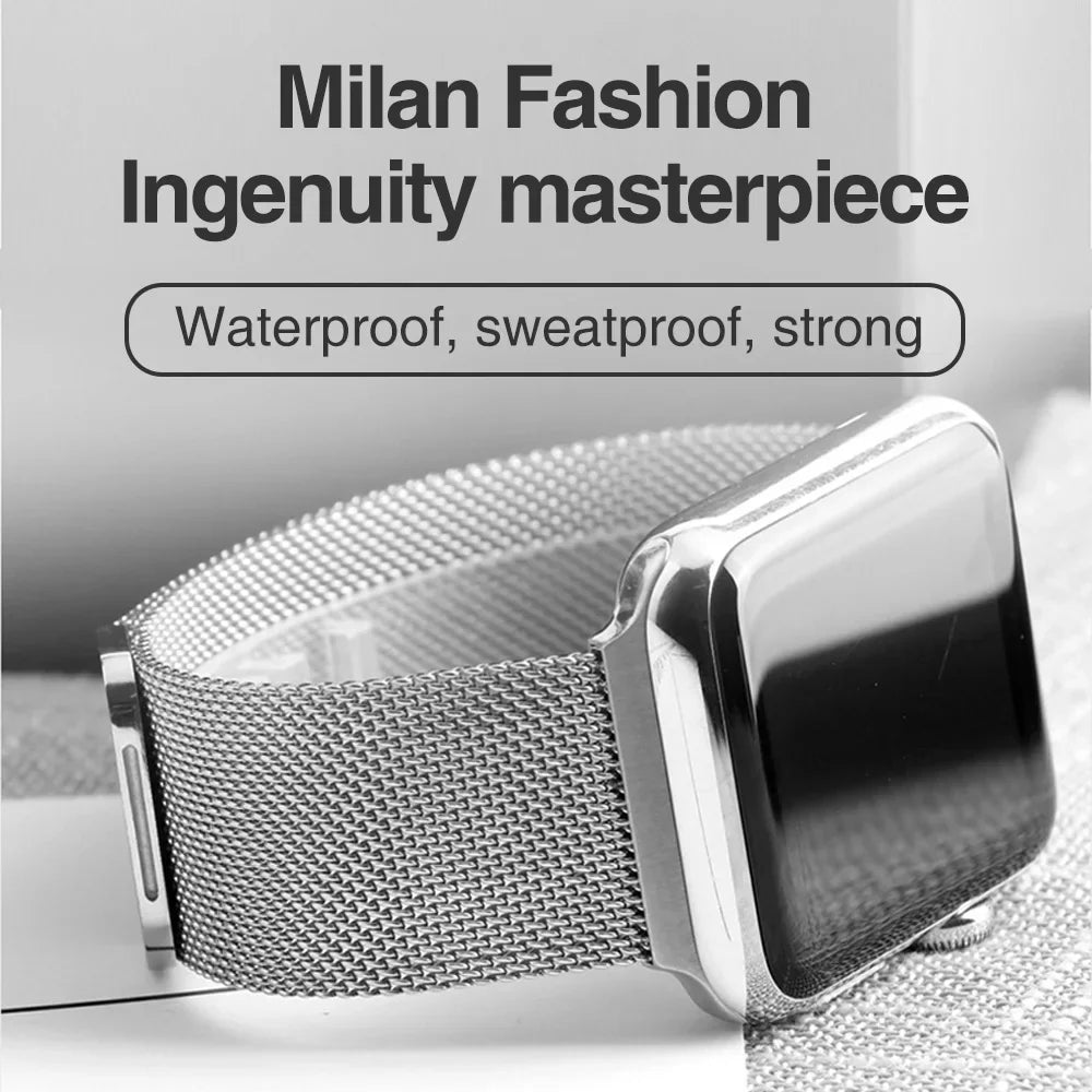 Magnetic Chain Strap For 42-44-45-49mm