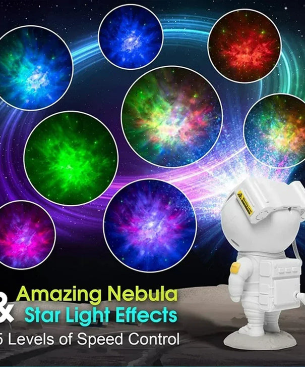 Astronaut Galaxy Projector Light