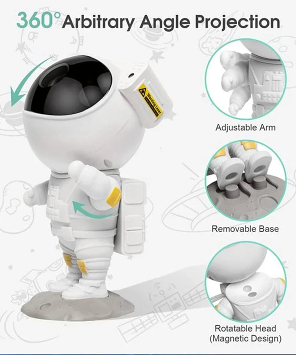 Astronaut Galaxy Projector Light