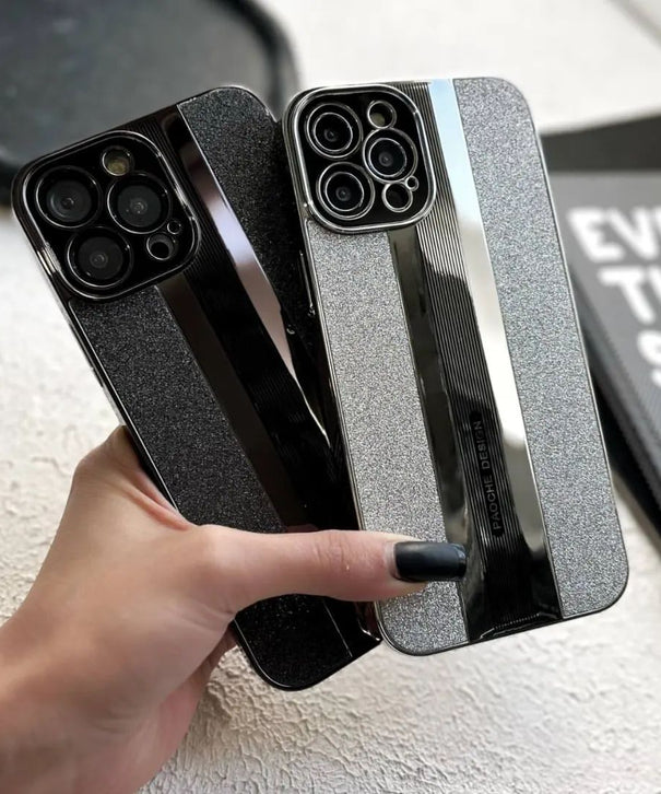 iPhone All Model Cover-Premium Quality Fashion Electroplating Shine Phone Case