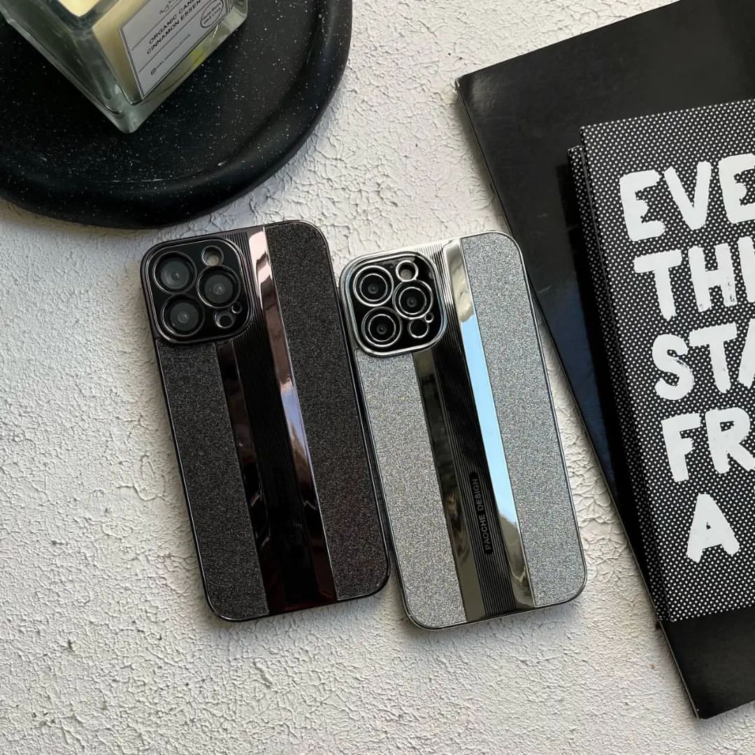 iPhone All Model Cover-Premium Quality Fashion Electroplating Shine Phone Case