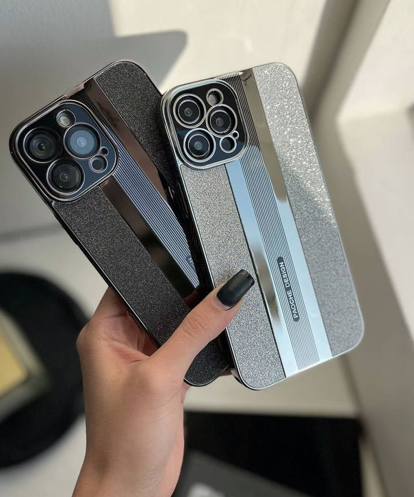 iPhone All Model Cover-Premium Quality Fashion Electroplating Shine Phone Case