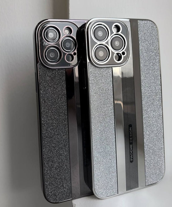 iPhone All Model Cover-Premium Quality Fashion Electroplating Shine Phone Case