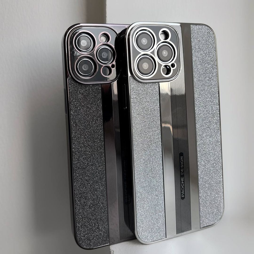 iPhone All Model Cover-Premium Quality Fashion Electroplating Shine Phone Case