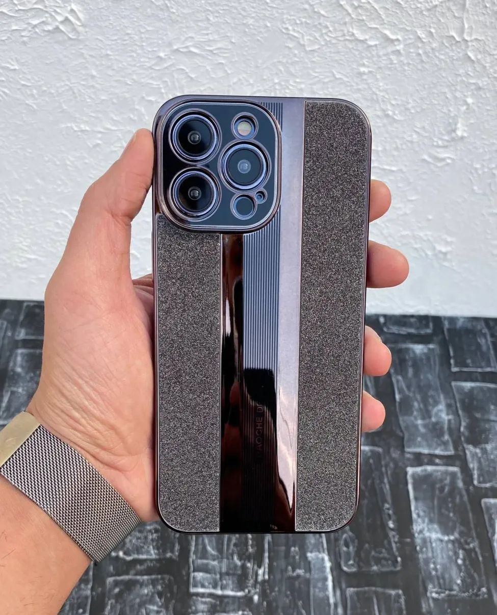 iPhone All Model Cover-Premium Quality Fashion Electroplating Shine Phone Case